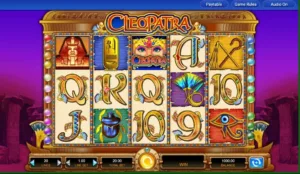 Cleopatra slot reels