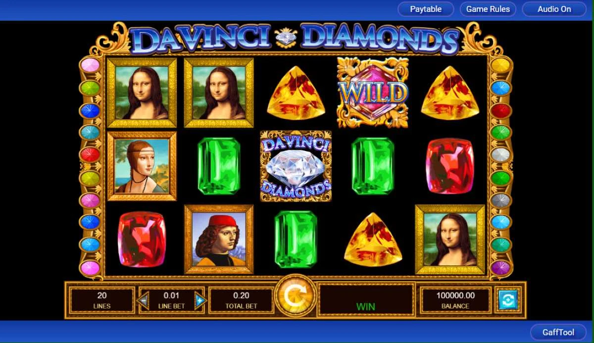 Da-Vinci-Slot-Game