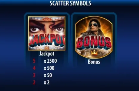 Michael Jackson slot payouts