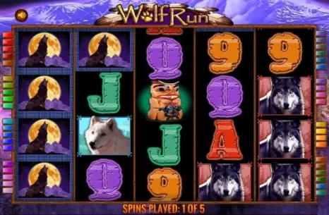 Wolf Run slot reels