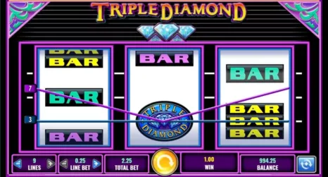 triple diamond small win