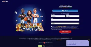 Sportzino Casino signup screen