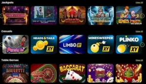 Scrooge Casino Games Selection