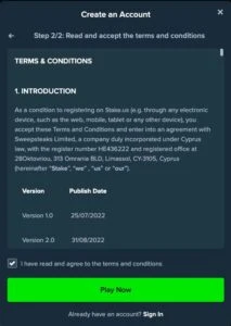 Stake.us Terms & Conditions