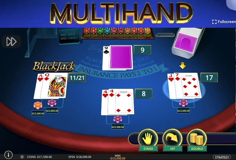 Pulsz Casino Multihand