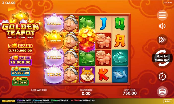 Golden Teapot Slot Game