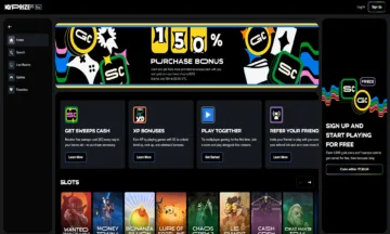 My Prize Social Casino Homepage