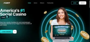 Punt Casino Homepage