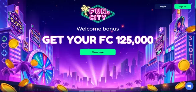 FunzCity Casino Homepage