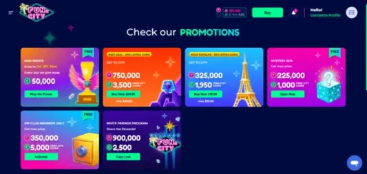 FunzCity Casino Promotions