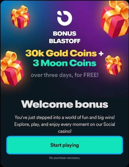 Moonspin Casino Welcome Bonus