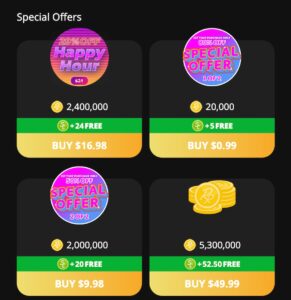 rolling riches casino gold coins special offers