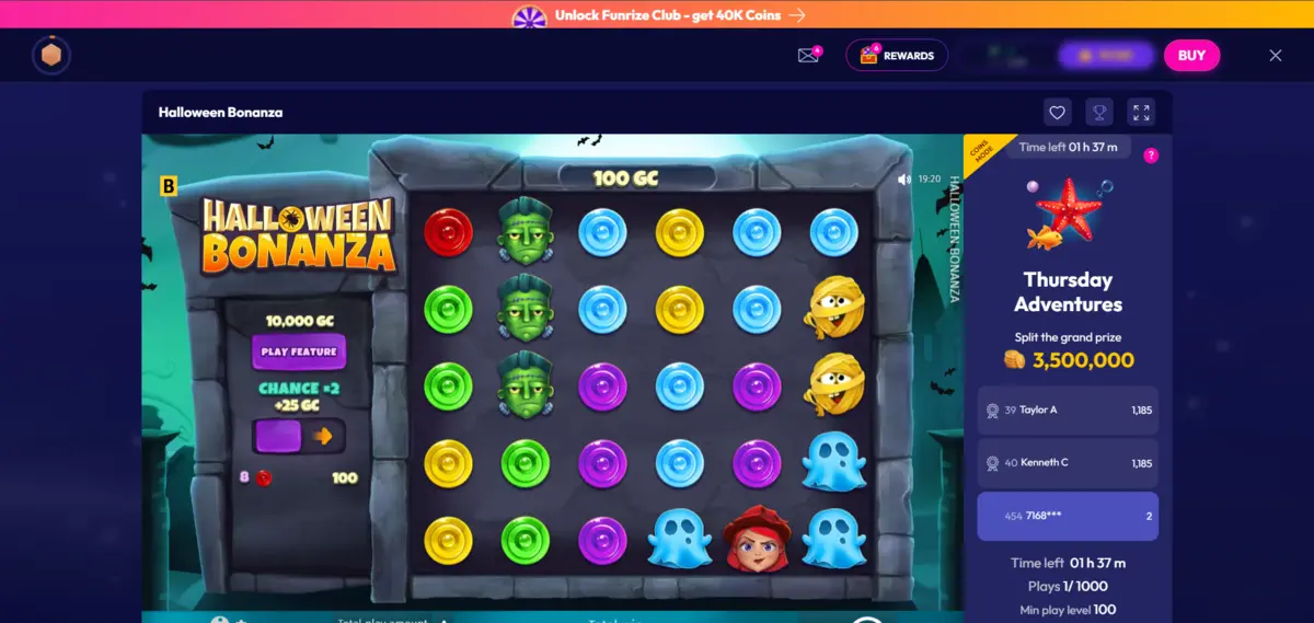 Halloween Bonanza Slot Game