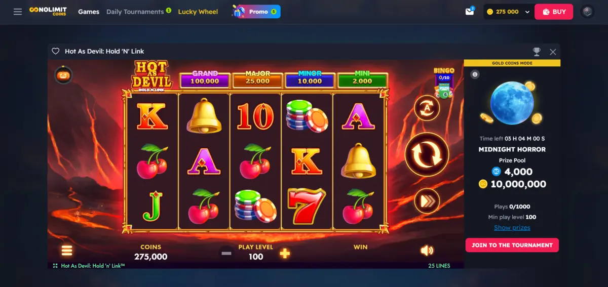 Hot as Devil slot game