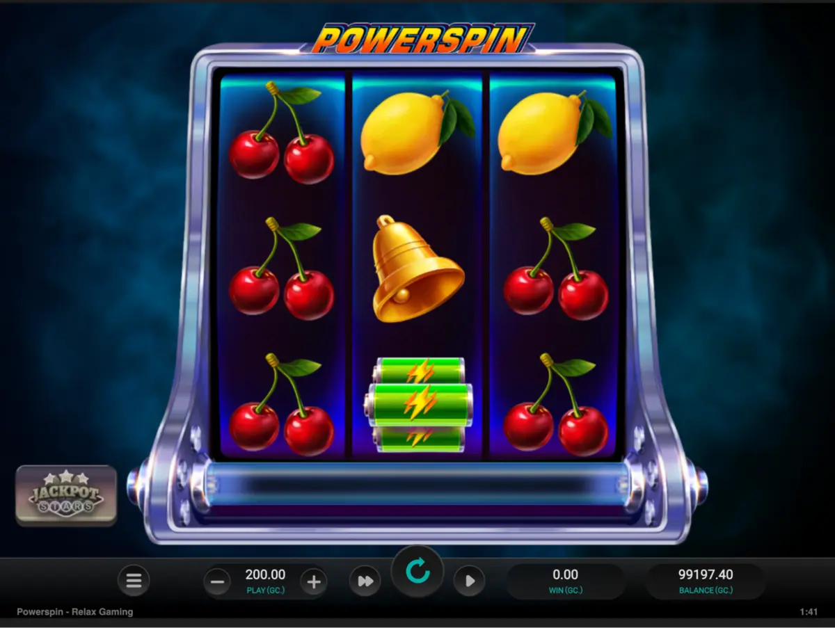 JefeBet Casino Powerspin Game