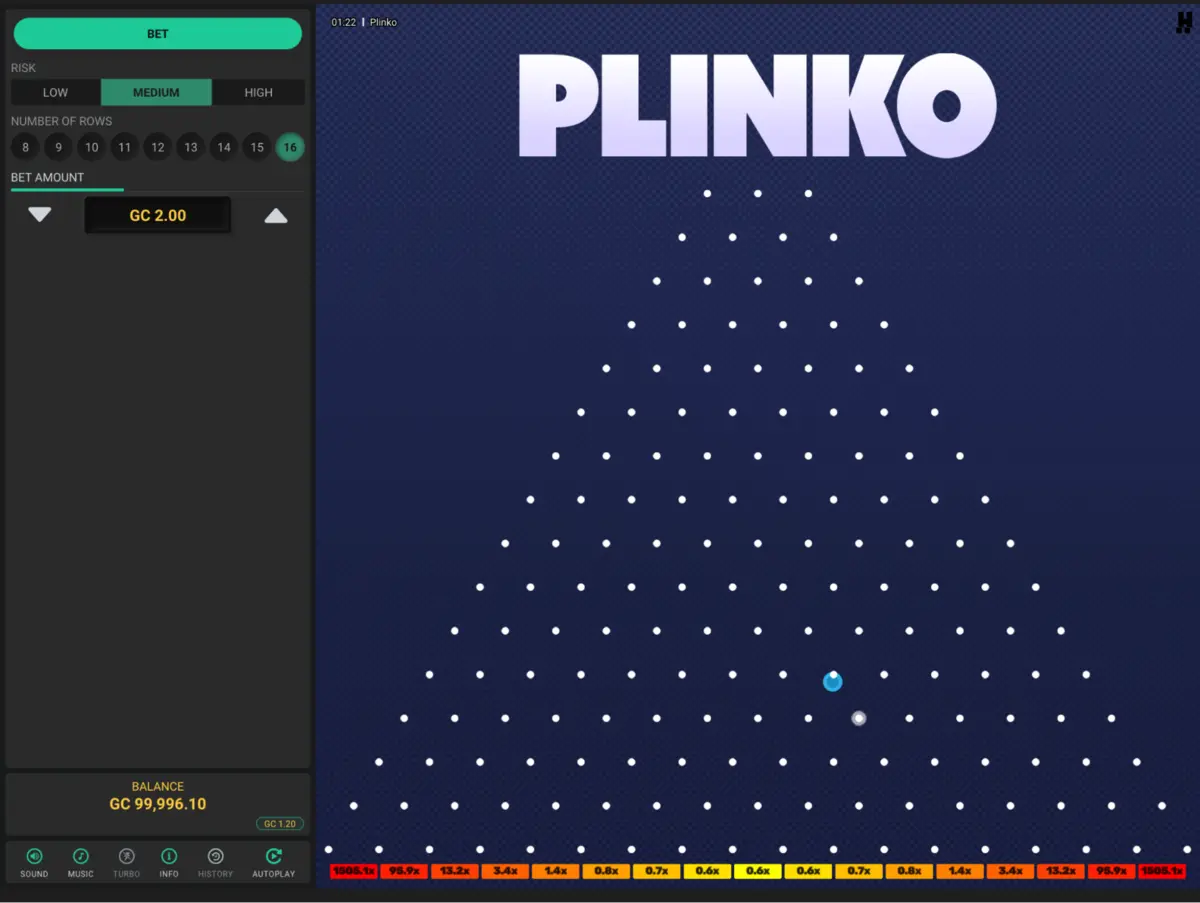 JefeBet Plinko