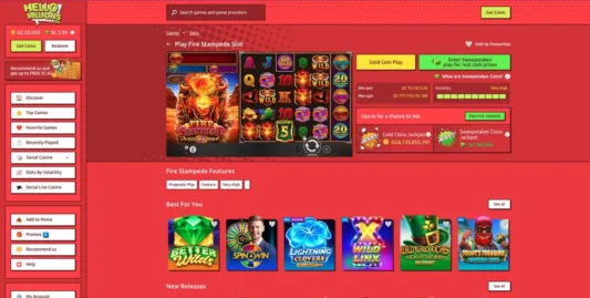 Hello Millions Casino Games