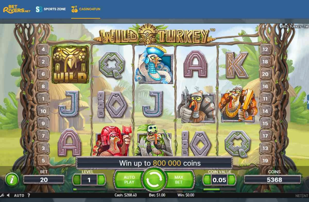 Wild Turkey Slot by NetEnt