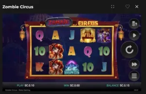 Clubs Casino Zombie Circus Casino Game