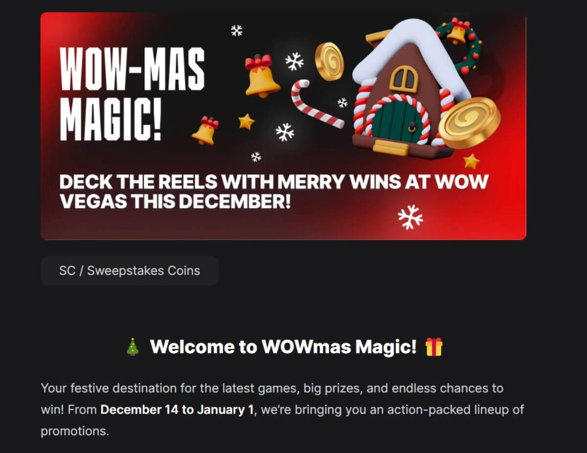 Wow-mas magic